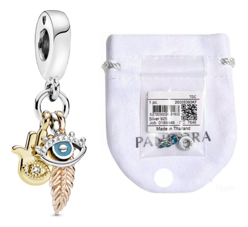 Charm Mano, El Ojo Que Todo Lo Ve Y Pluma De Espiritualidad