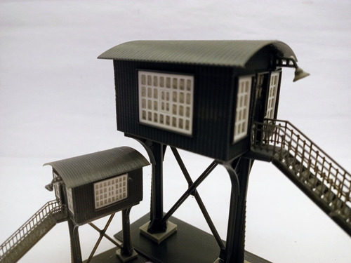 Cabina De Señales Escala N. Maquetas Impresion 3d
