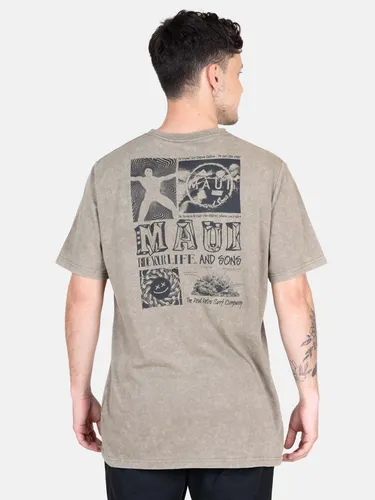 Polera Mc Flow Verde Hombre Maui And Sons