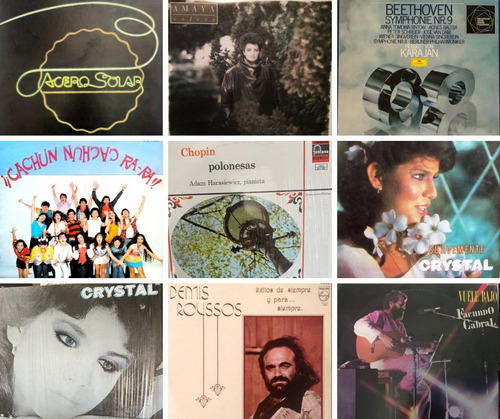 Lote De 100 Discos De Vinilo Lp