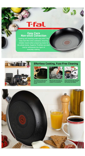 T-fal Easy Care 20 Piezas Bateria De Cocina 100% Original