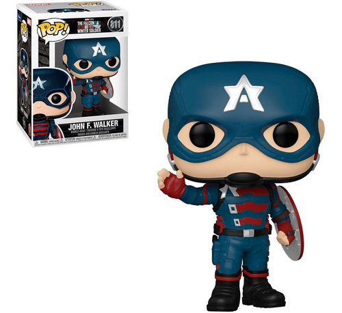 Funko Pop Marvel Falcon And Winter Soldier John F. Walker