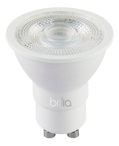 Brilia - Lampada Dicroica Led Gu10 3w Bivolt 4000k