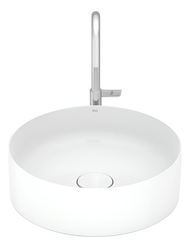 Cuba De Apoio Terra Redonda 39cm Sem Mesa T2 Branco Roca