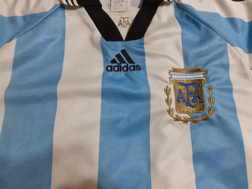 Camiseta Selección Argentina .año 1998 Titular (Usado)