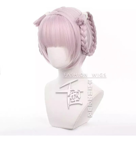 Peluca Para Cosplay Nanakusa Nazuna De Call Of The Night32cm