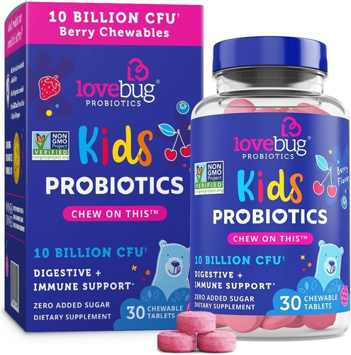 Probiotico Lovebug Probiotics - Un - Unidad a $8584