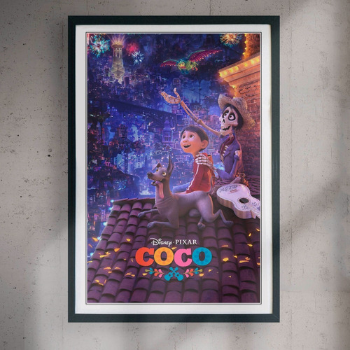 Cuadro 60x40 Peliculas - Coco - Disney Pixar Alt