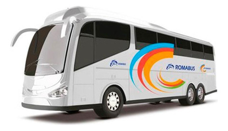 Roma Bus Ônibus Executivo Branco - Roma