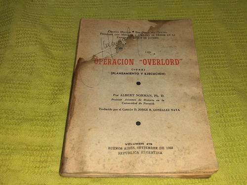 Operación  Overlord  - Albert Norman - Círculo Militar