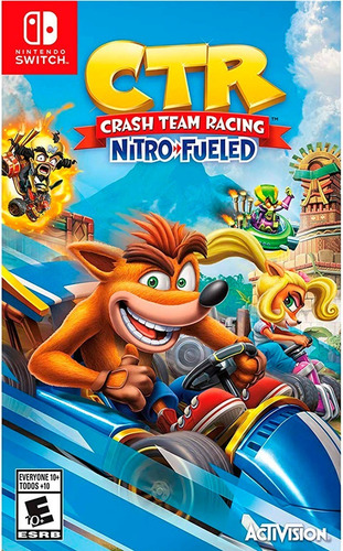 Crash Team Racing Nitro Fueled Nintendo Switch Edicion Estan