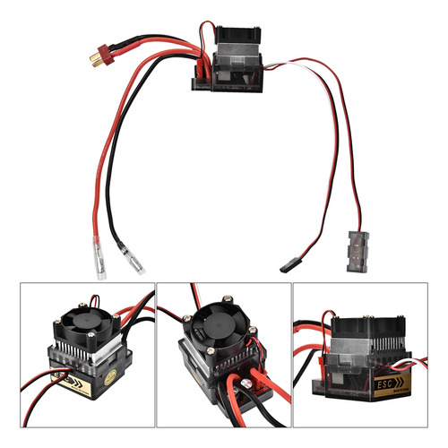 Velocidad Eléctrica Esc Cepillada A Prueba De Agua De Alto V