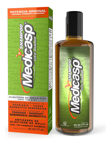 Champú Medicasp, Gel De Alquitrán De Hulla, 0,5%, 177 Ml, Pa