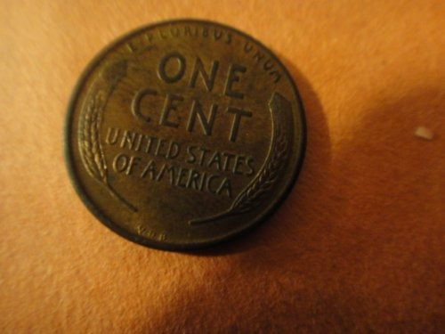 Imagen 2 de 2 de Old Roll Lincoln Wheat Cent Penny 1909 Ambos Extremos De Vdb