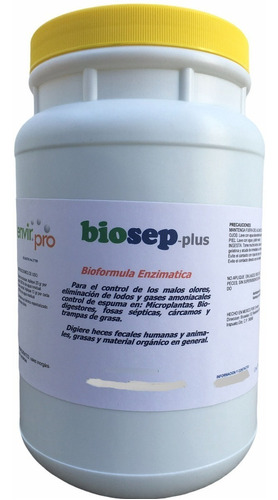 Biosep-plus Bacterias Enzimas P/ Fosa Septica 750gr