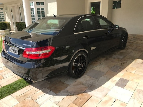 Mercedes-benz Classe E 63 Amg Envelopado Recente Vinho Fosco