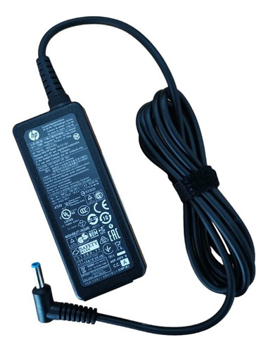 Cargador Para Hp 240 Envy G2 G3 15-cw0007la Punta Azul 19.5v Negro