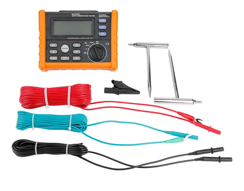 Medidor Digital De Resistencia A Tierra Peakmeter Ms2302 0 ~