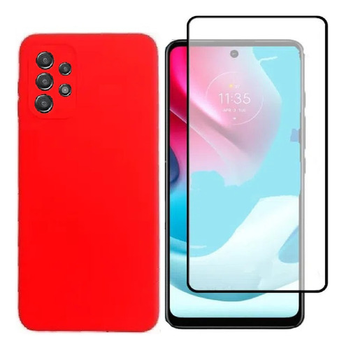 Funda Estuche Silicone Case + Cerámico Para Samsung A52s