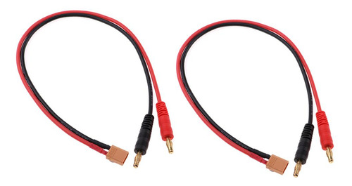 Cable De De Rc De 2 Piezas, Conector De Xt30 A 4 Mm, Enchufe