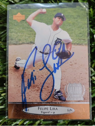 1996 Upper Deck Felipe Lira #711 Autografiada 