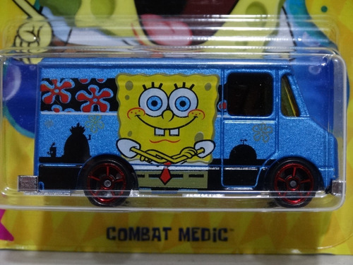 Hot Wheels Bob Esponja Y Patricio 2 Autos Sponge Bob 20 Años