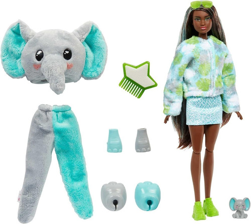 Muñeca Barbie Color Reveal Cutie Reveal Elefante