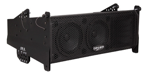 Caixa Line Array Ativo Donner Air 6 Preta 2 X 6 +1driver 300