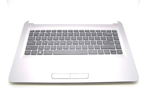 Palmrest Carcasa Superior Teclado Hp 14-an 813915-161 Color Plateado