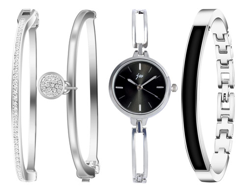 Clastyle Elegante Juego De Reloj Y Pulsera Para Mujer, Reloj