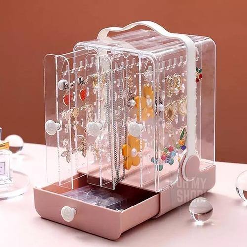 Imagen 2 de 10 de Organizador Bijou Caja Aros Collares Alhajeros Joyas Anillos
