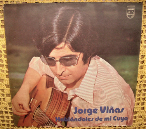 Jorge Viñas / Hablandoles De Mi Cuyo - Lp De Vinilo
