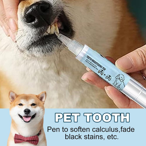 3pc Pet Teeth Repairing Kit,cat/dog Teeth Whitening Syringes