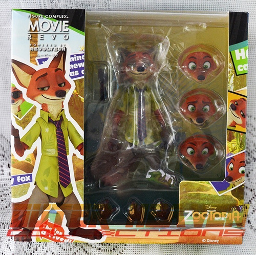 Imagen 9 de 10 de Zootopia - Nick Wilde - Movie Revo Series No.010
