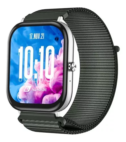 Smartwatch Nu nordic Unisex Deportivo Correa De Silicon Pantalla HD  Notificaciones RRSS – La Casa del Reloj