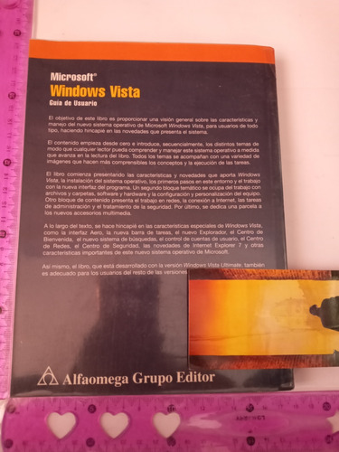 Microsoft Windows Vista Guía De Usuario (Usado)