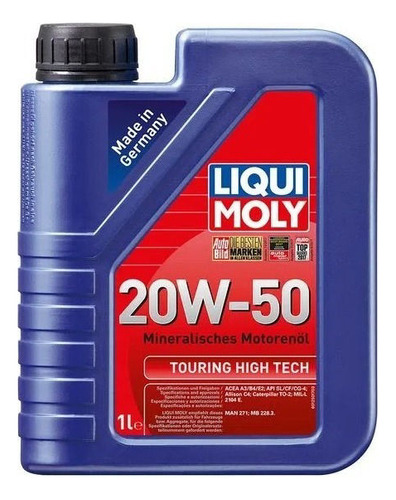 Lubricante Liqui Moly Tht 20w50 Mineral 1l