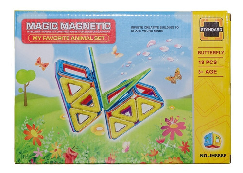 Bloques Magneticos Magic Juego De Piezas 3d