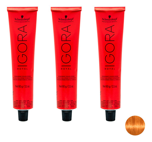 Schwarzkopf Igora Royal Kit X3 Tintura Pelo Tono 9.7 X 60gr