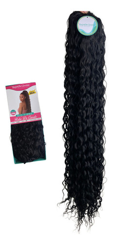 Aplique Rabo De Cavalo Funk Bio Fibra 80 Cm Cor 1b
