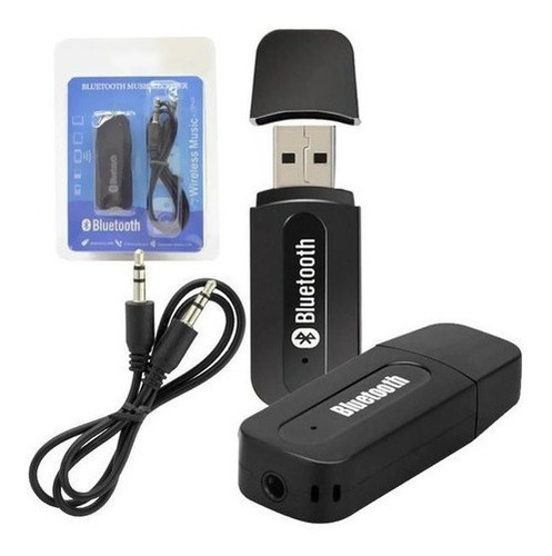 5 Receptor Transmissor Bluetooth Usb P2 Saida Car Atacado