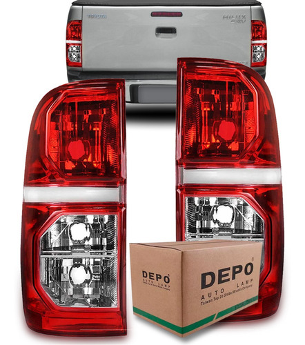 Lanterna Traseira Hilux 2012 2013 2014 2015 Depo