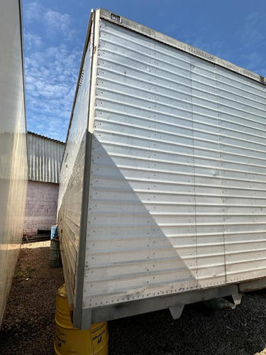 Bau De Aluminio Com 9,30m Caminhao Truck