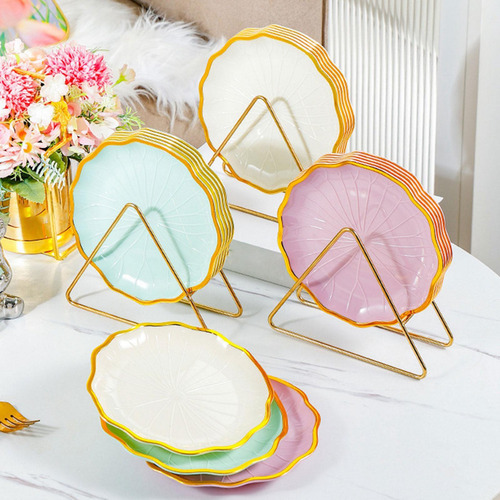 Juego De Platos De 6 Piezas, Plato De , Plato Para Servir,