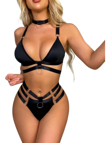 Conjunto De Lencería Sexy Aros