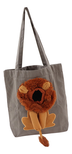 Bolsa De Lona Para Mascotas, Bonita, Con Forma De León, Port