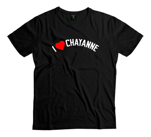 Polera Amo Chayanne I Love Chayanne Unisex Algodón Xxl Xxxl