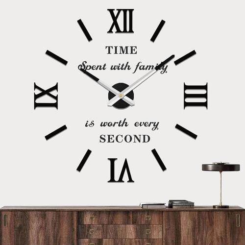 Relojes De Pared Vangold Reloj De Pared Grande Moderno Sin M