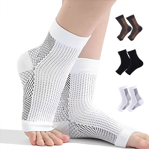 N 3 Pares De Calcetines Para Neuropatía, Mangas De