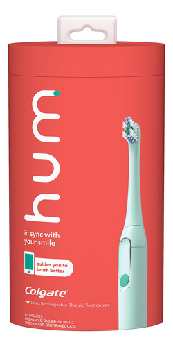 Colgate Cepillo Dientes Eléctrico Sónico, Verde Azulado.
